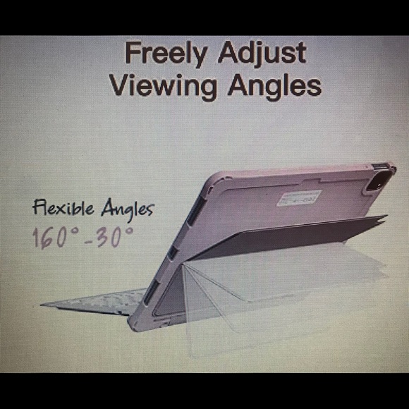 Inateck iPad Pro 11 Case with Keyboard 2021/2020/2018- NWT - Picture 3 of 5